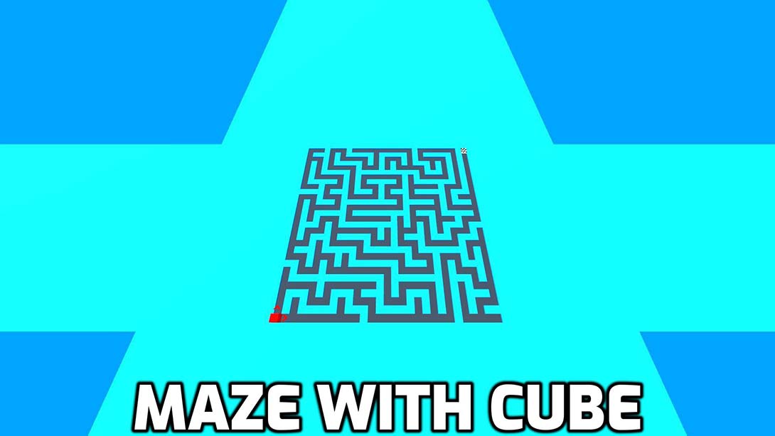 Maze with cube