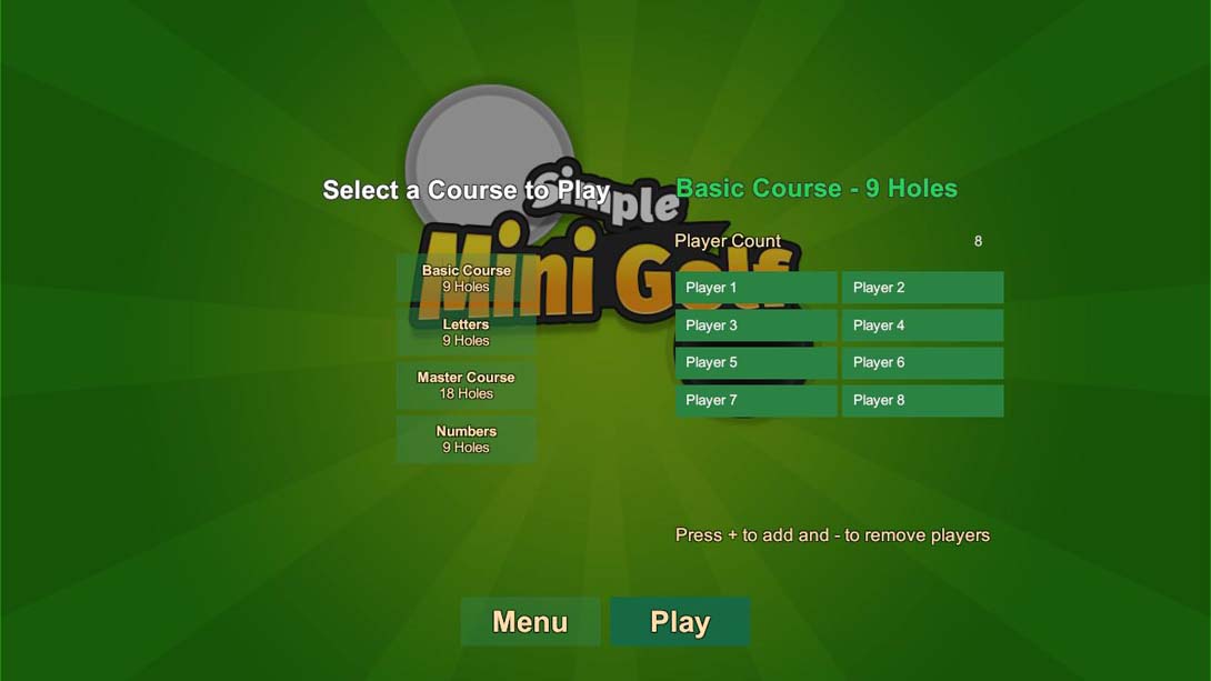 【美版】简单的迷你高尔夫球场 Simple Mini Golf截图