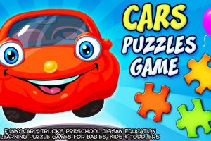 汽车拼图游戏 Cars Puzzles Game - Funny Car & Trucks Preschool Jigsaw Education Lea