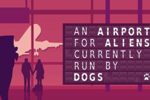 An Airport for Aliens Currently Run by Dogs