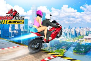 坡道摩托车跳跃 Ramp Bike Jumping