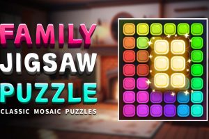 家庭拼图:经典马赛克拼图 Family Jigsaw Puzzle: Classic Mosaic Puzzles