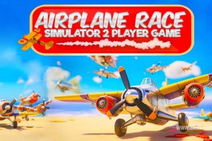 飞机比赛模拟器- 2 Airplane Race Simulator - Multiplayer Games