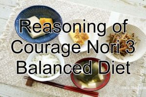 【美版】勇気の推理 海苔３ バランスの良い食事 Reasoning of Courage Nori 3 Balanced Diet