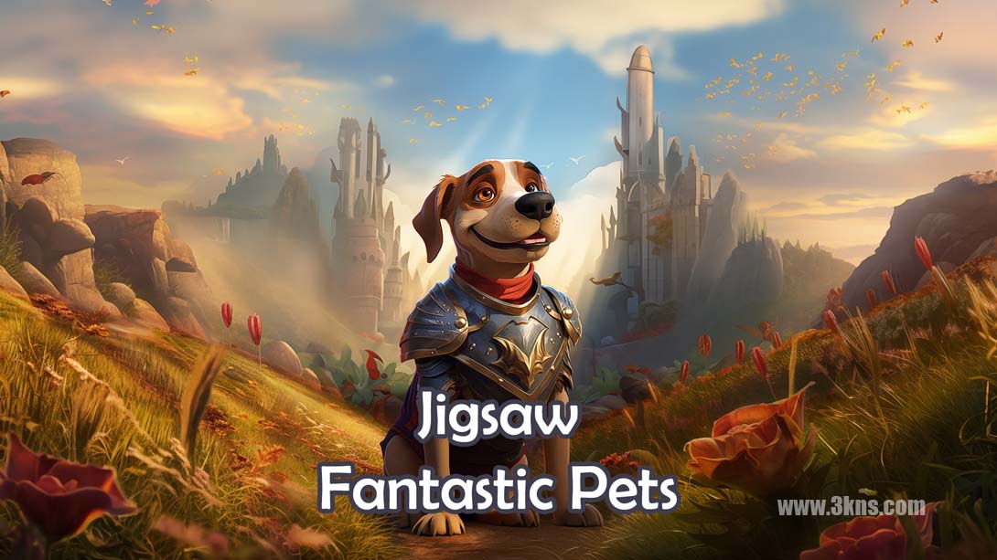 【美版】神奇的宠物拼图 .Jigsaw Fantastic Pets