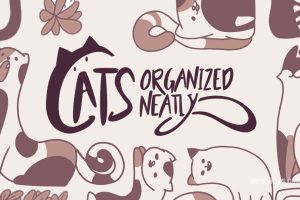 【美版】整洁的猫 .Cats Organized Neatly