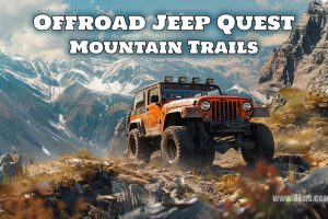 【美版】越野吉普车探索：山路 .Offroad Jeep Quest: Mountain Trails