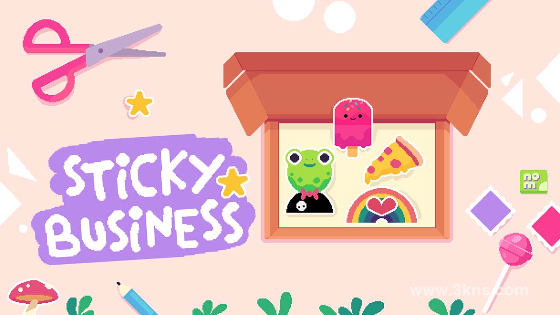 【美版】小小贴纸铺 .Sticky Business