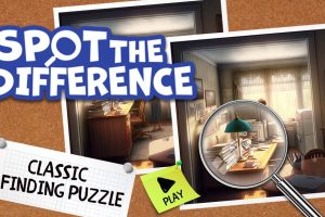 【美版】找不同 经典寻找解谜 .Spot The Difference Classic Finding Puzzle