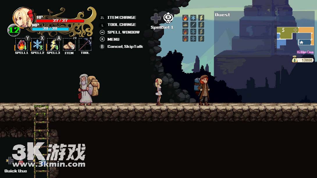 【美版】魔法使莉莉 魔法少女的奇境冒险 .Witchroid Vania A Magical Girls Fantastical Adventures截图