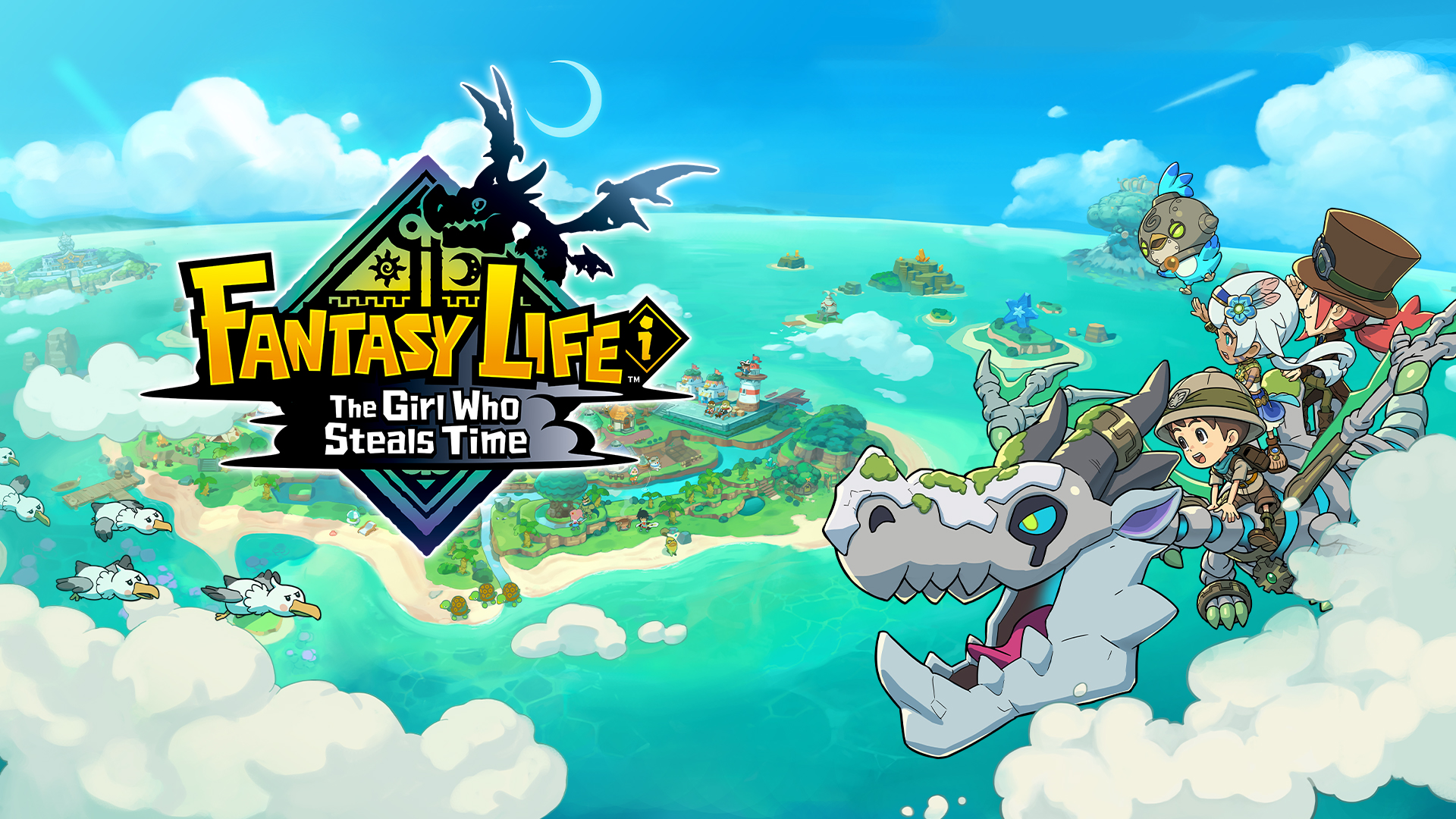 【美版】幻想生活ｉ 转圈圈的龙和偷取时间的少女 .FANTASY LIFE i: The Girl Who Steals Time
