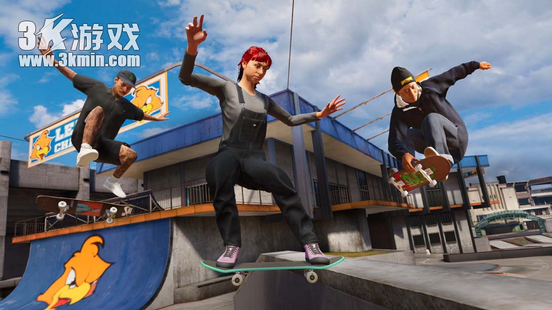 【美版】托尼霍克职业滑板3+4 .Tony Hawks Pro Skater 3 Plus 4截图