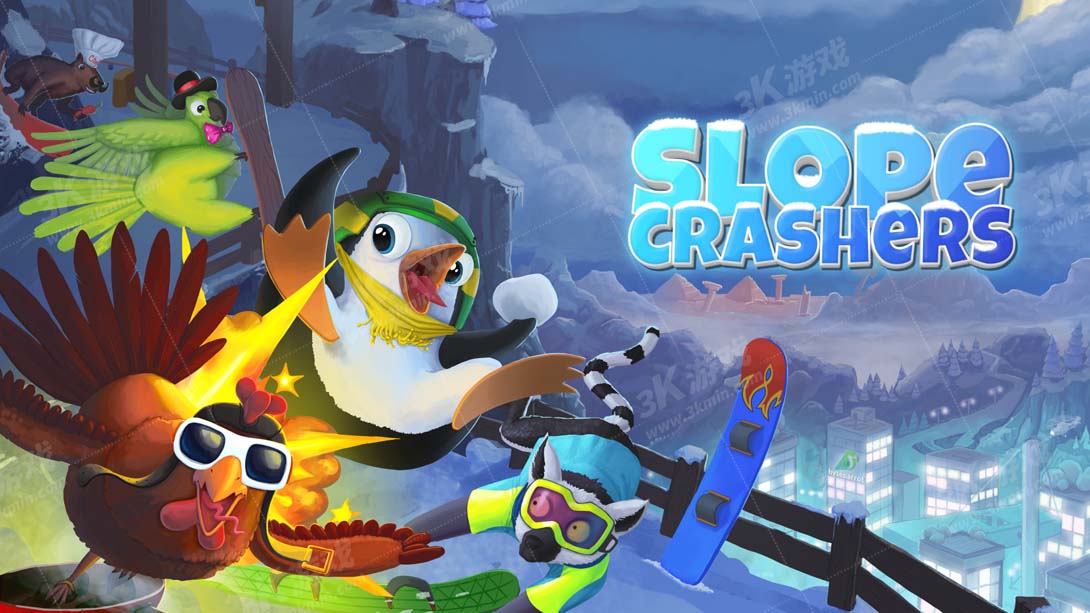 【美版】冰雪大冲关 .Slopecrashers