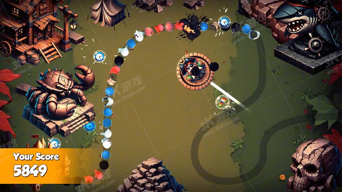 【日版】祖玛 大理石海的宝藏 .Zumba - Treasure of the Marble Sea截图