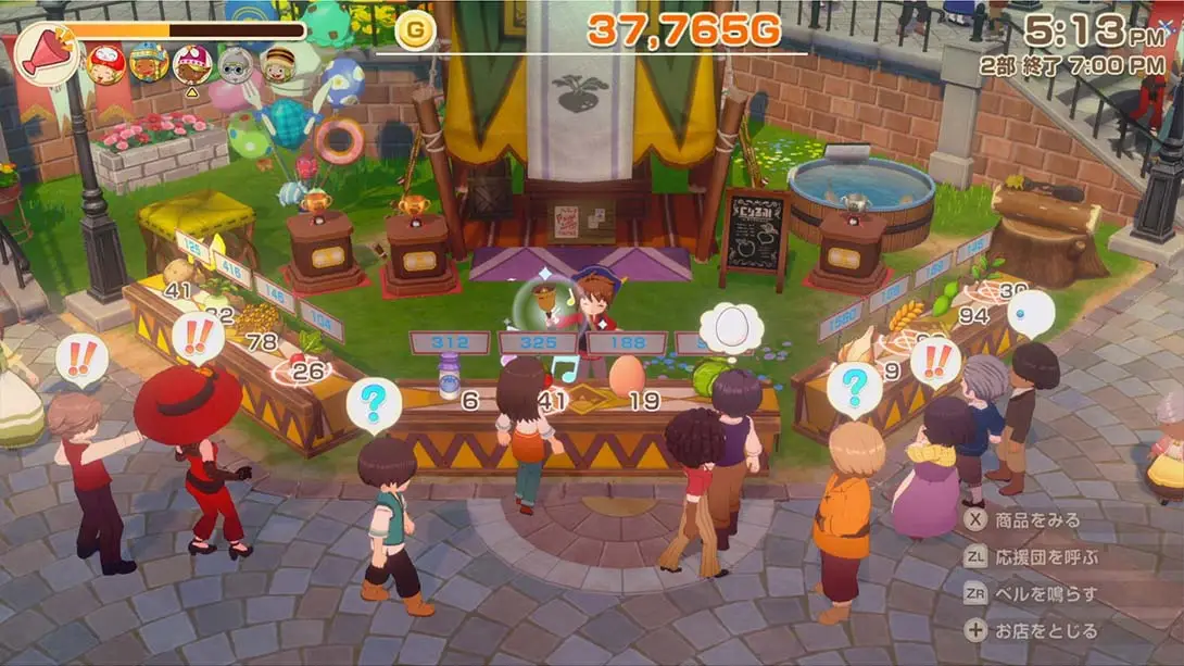 【日版】牧场物语 来吧!风之繁华集市 .STORY OF SEASONS: Grand Bazaar截图